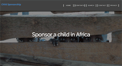 Desktop Screenshot of child-sponsorship.com